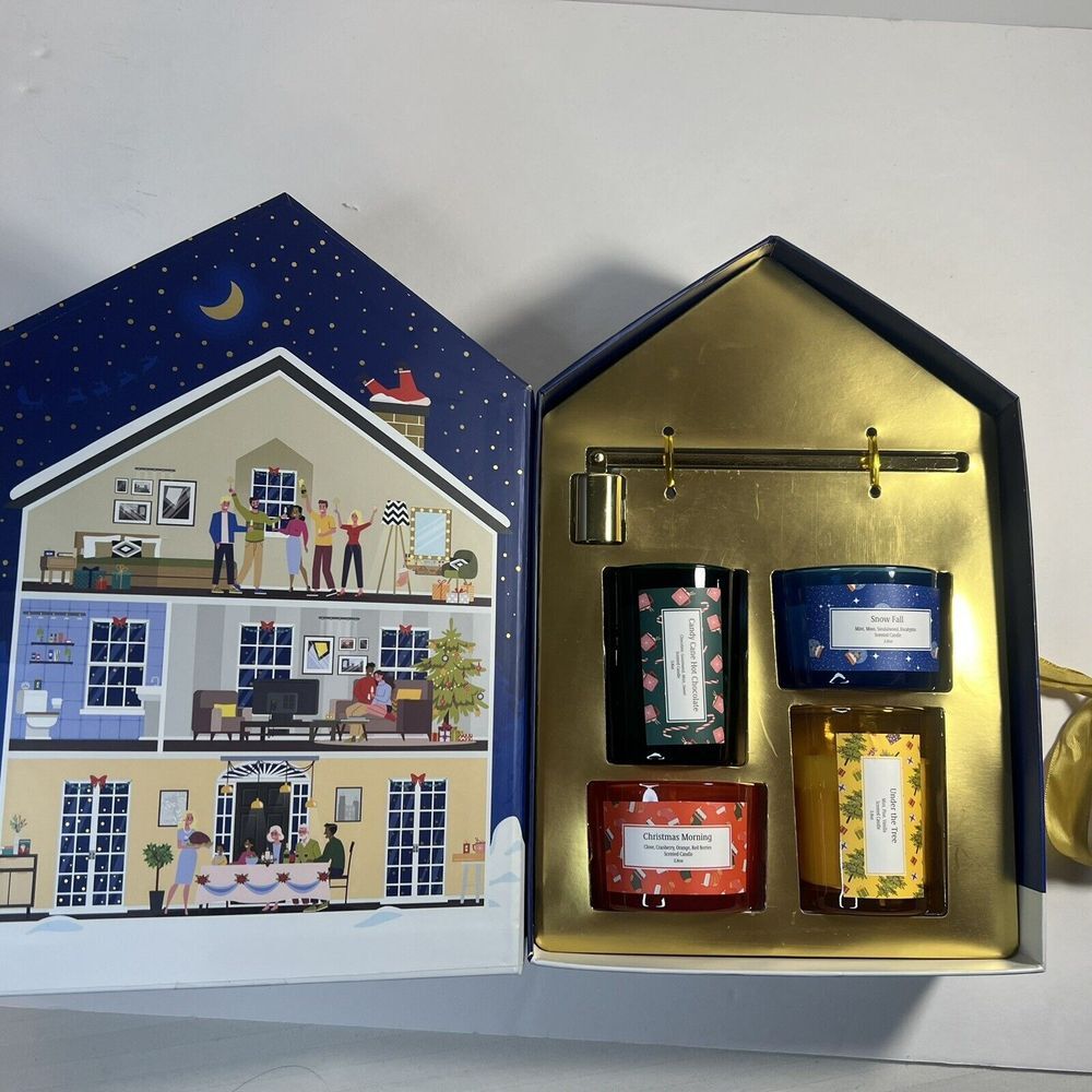 Aldi Holiday Candle Collection Gift Set New